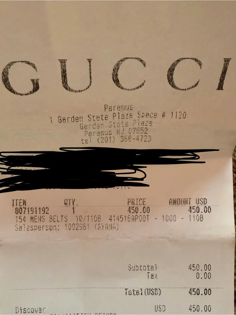 Gucci Black Leather Belt with Gold Double G Buckle
